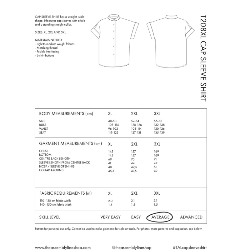 The Assembly Line Cap Sleeve Shirt