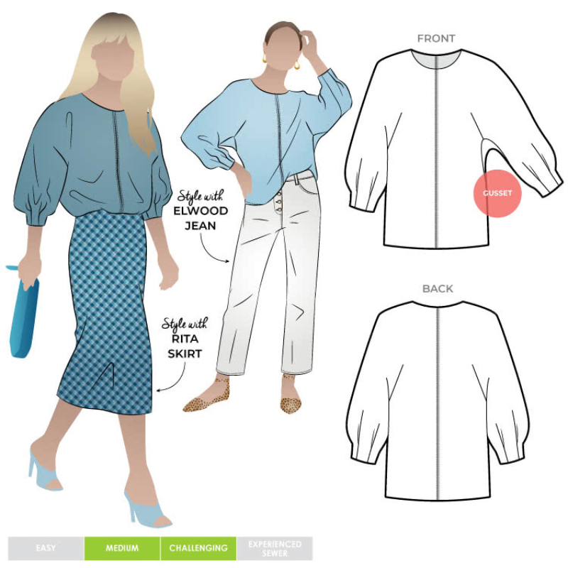 Wilma Woven Top