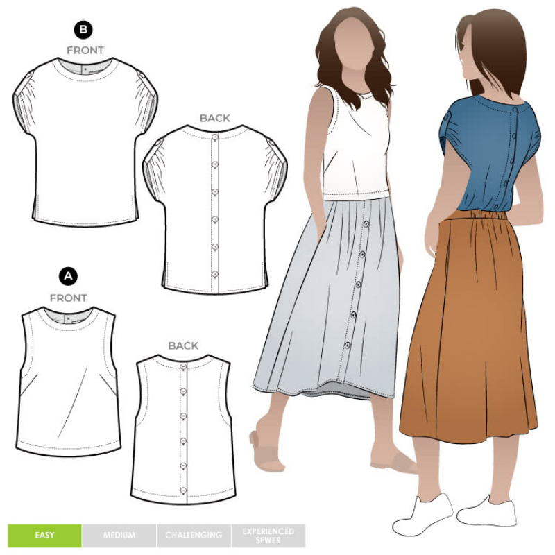 Bonnie Woven Top