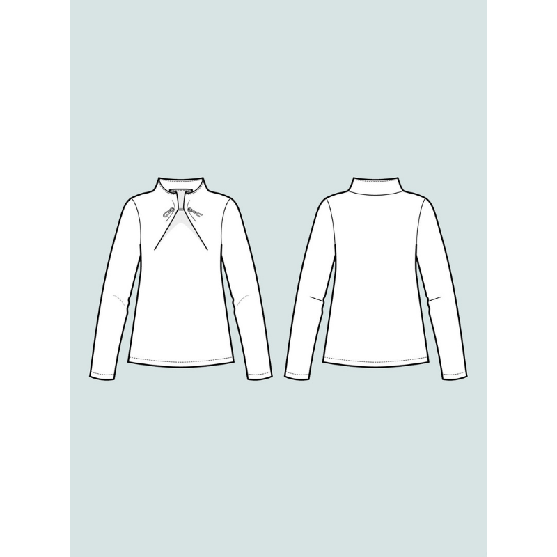 The Assembly Line Elastic Tie Sweater