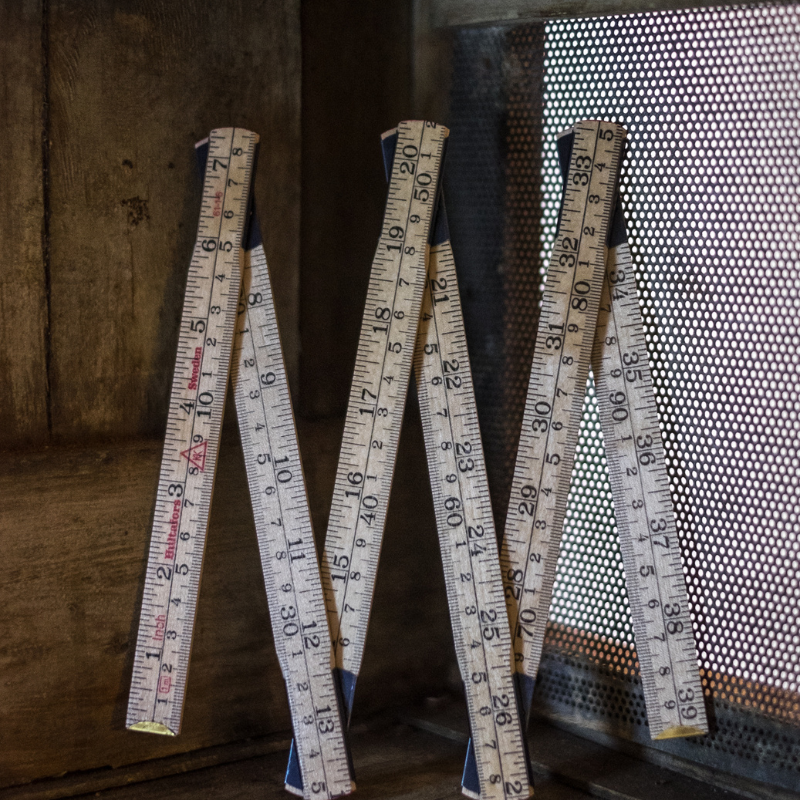 Wooden Folding Ruler