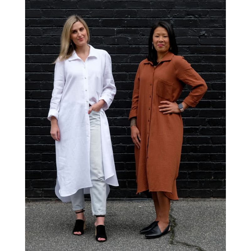 Anais Woven Shirt Dress