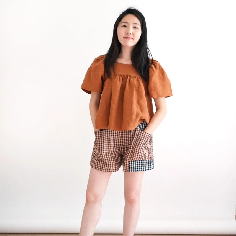 Matchy Matchy Sewing Club - Weekend Chore Shorts PDF Pattern.