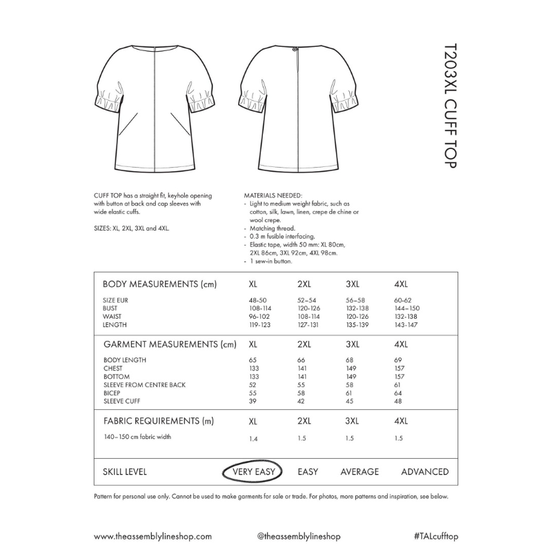 The Assembly Line Cuff Top