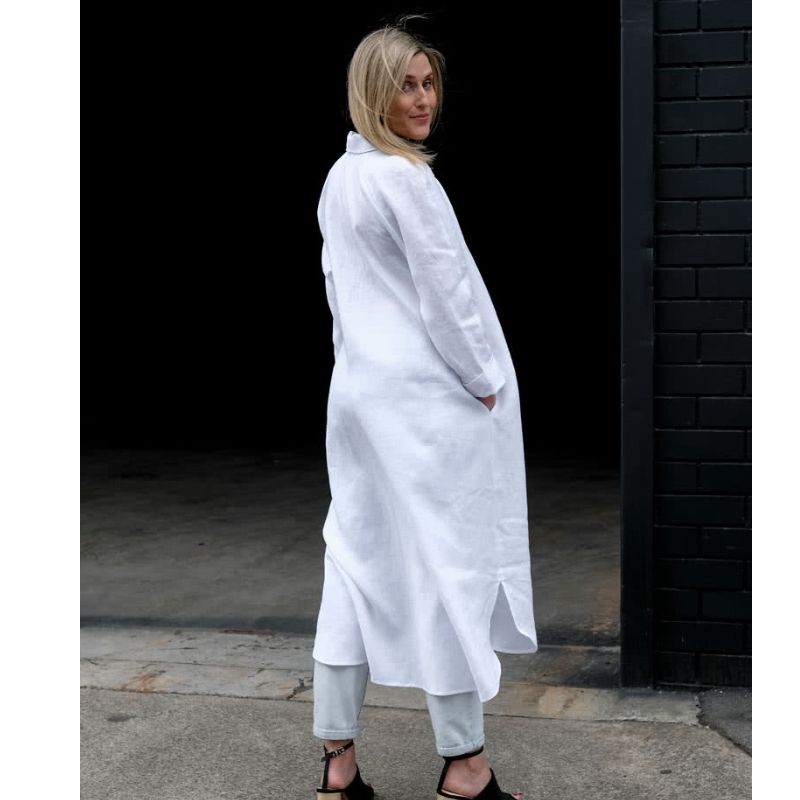 Anais Woven Shirt Dress