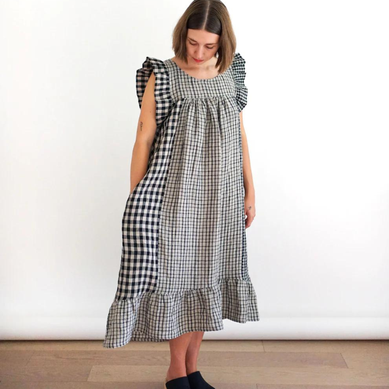 Matchy Matchy Sewing Club - Champagne Field Dress and Top PDF Pattern