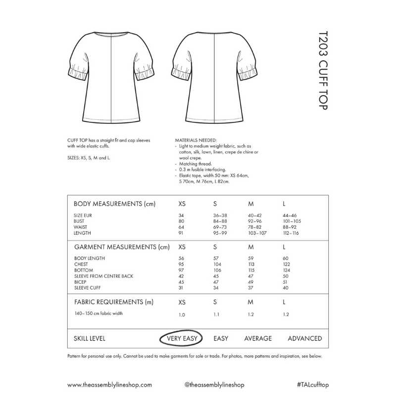 The Assembly Line Cuff Top