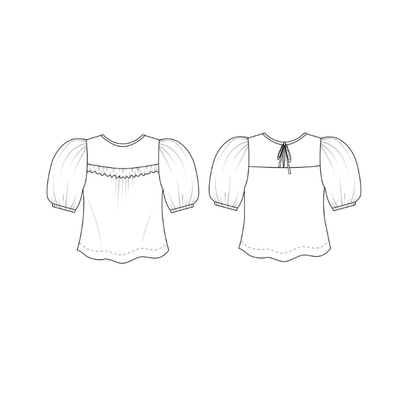 Friday Pattern Company Sagebrush Top
