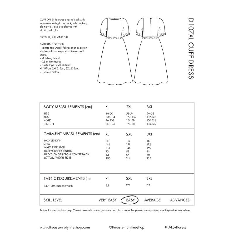 The Assembly Line Cuff Dress