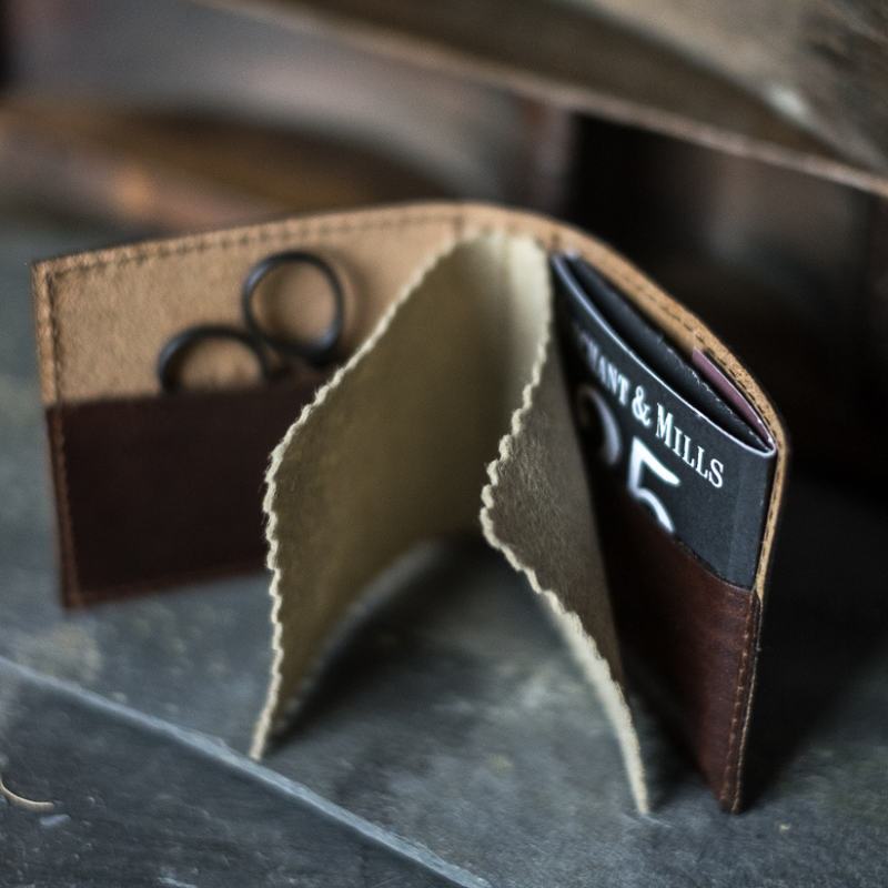 Leather Needle Wallet