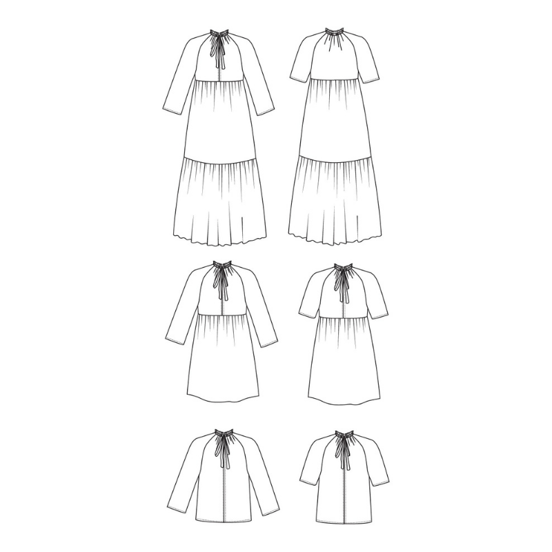 Friday Pattern Company Wilder Gown and Top