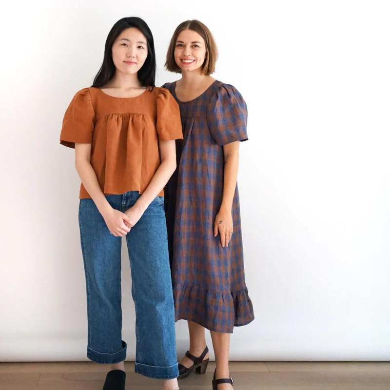 Matchy Matchy Sewing Club - Champagne Field Dress and Top PDF Pattern