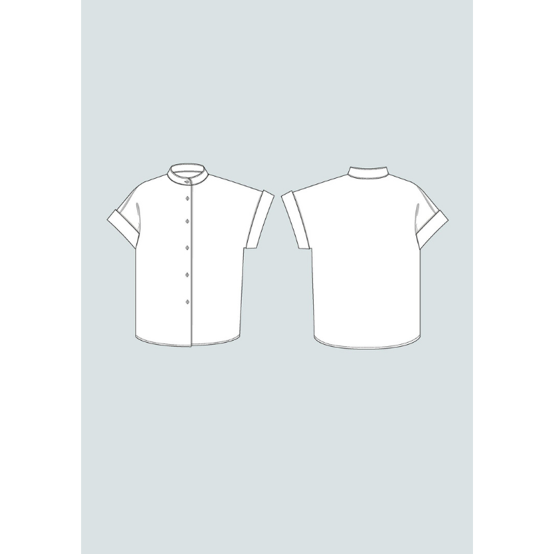 The Assembly Line Cap Sleeve Shirt