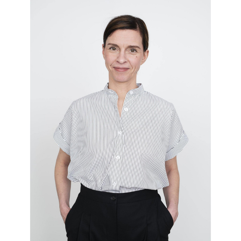 The Assembly Line Cap Sleeve Shirt