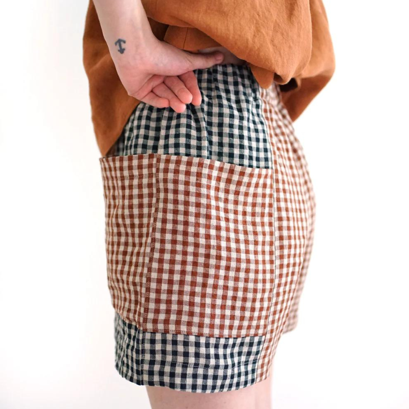Matchy Matchy Sewing Club - Weekend Chore Shorts PDF Pattern.