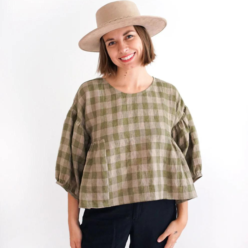Matchy Matchy Sewing Club - Collage Gather Top PDF Pattern
