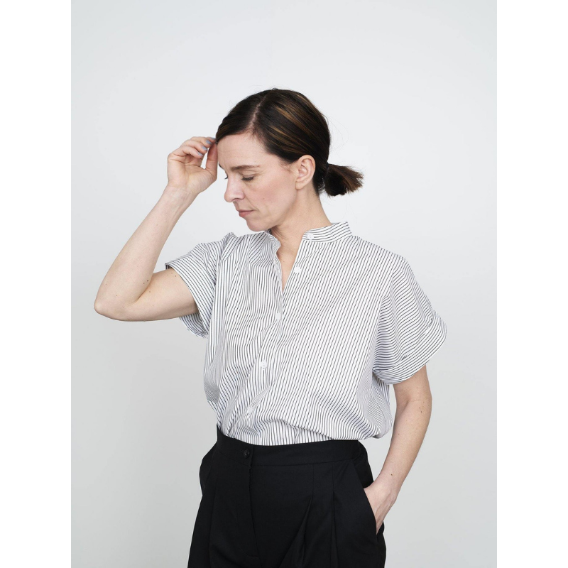 The Assembly Line Cap Sleeve Shirt
