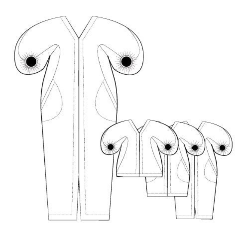 Pattern Fantastique Mersis Dress and Top