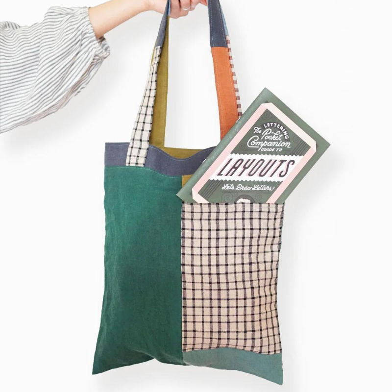 Matchy Matchy Sewing Club - Stash Pocket Tote PDF Pattern