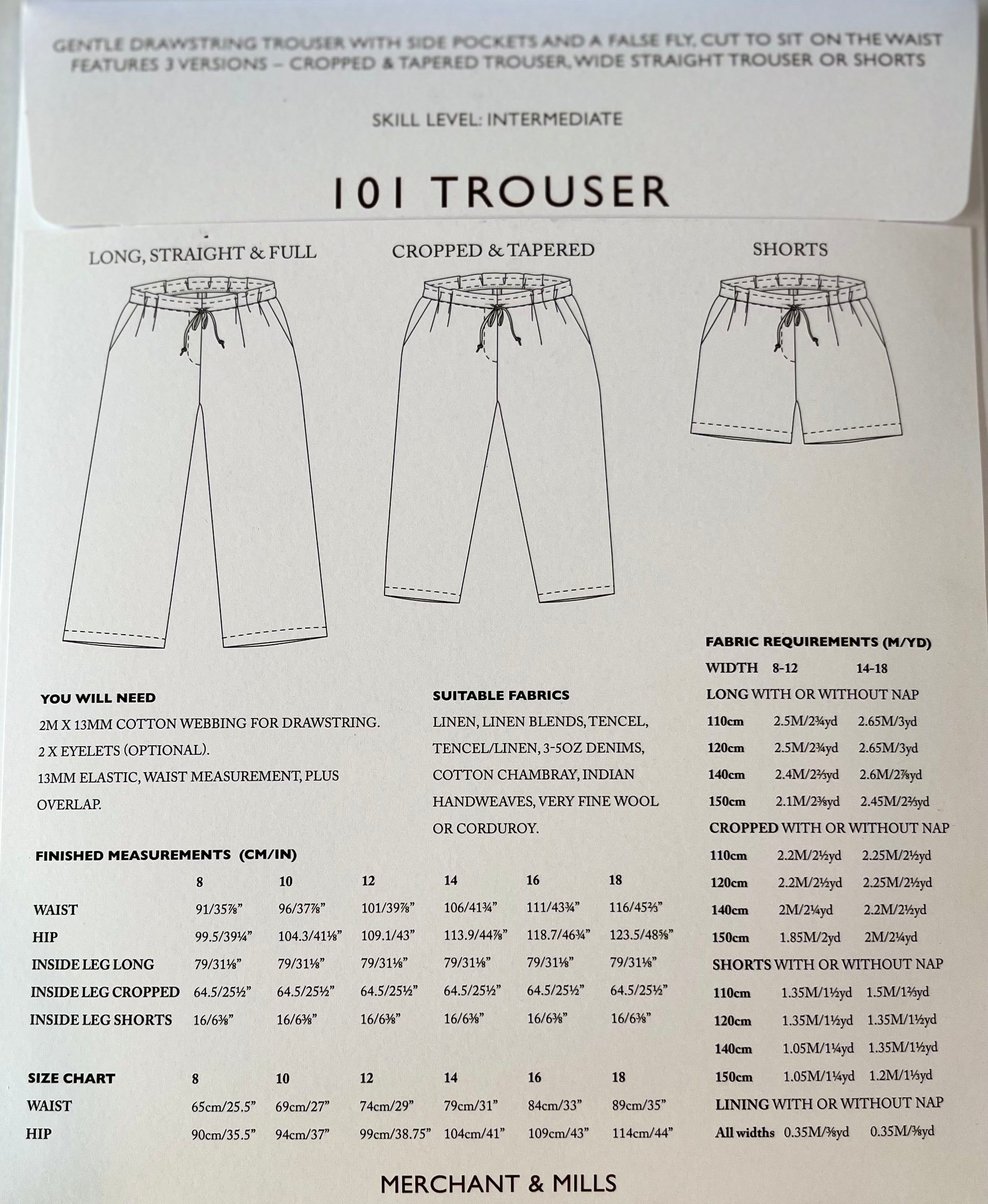 101 Trouser