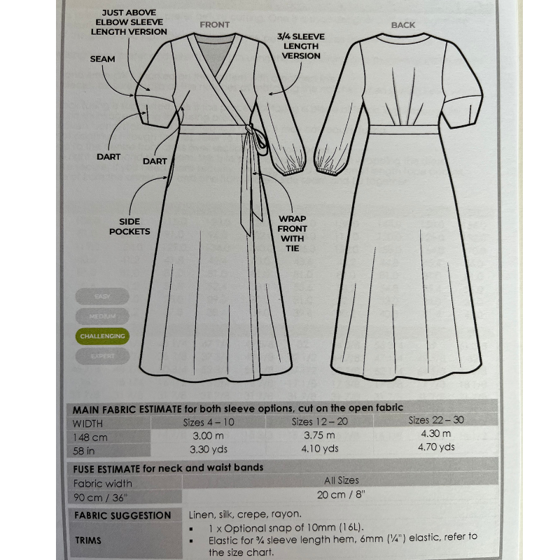 Millicent Wrap Dress