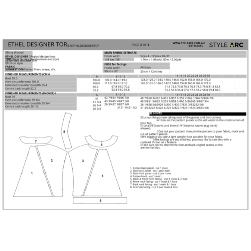 Ethel Designer Top .