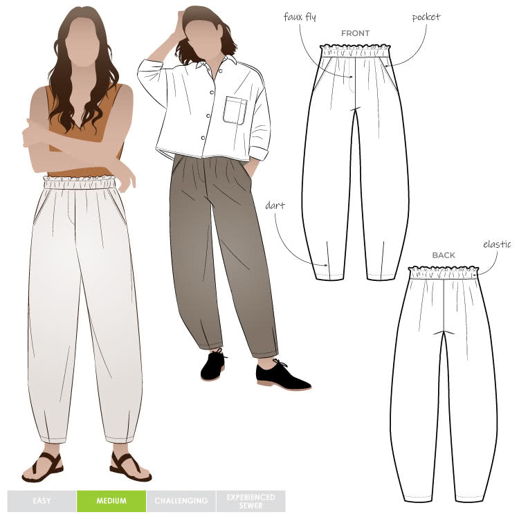 Barry Woven Pant