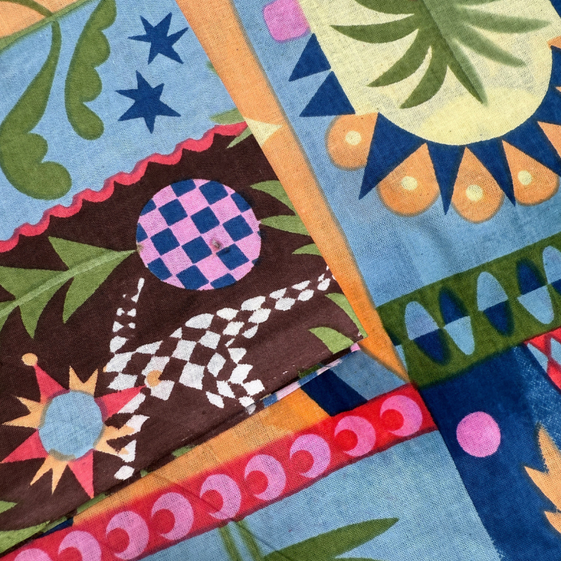 Tropical Folk Patchwork
