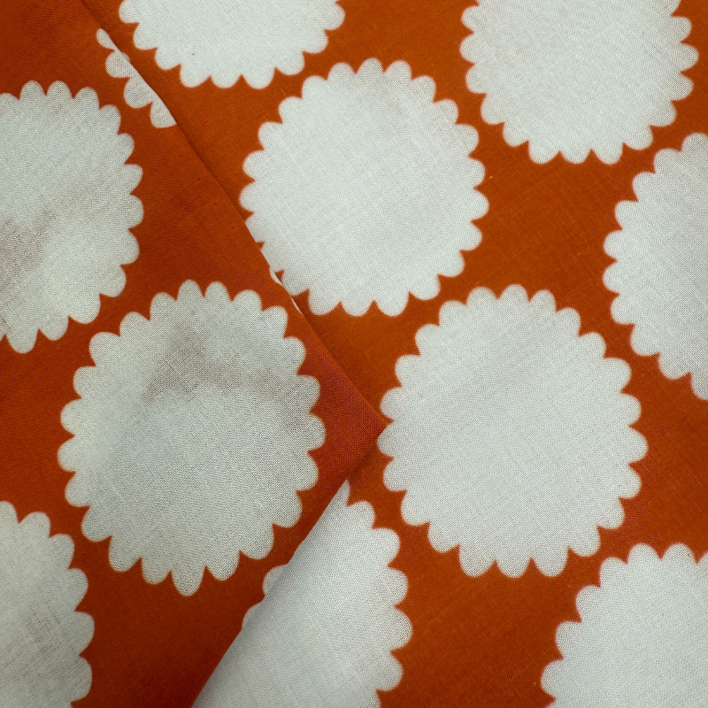 Rusty Bloom Cotton Voile