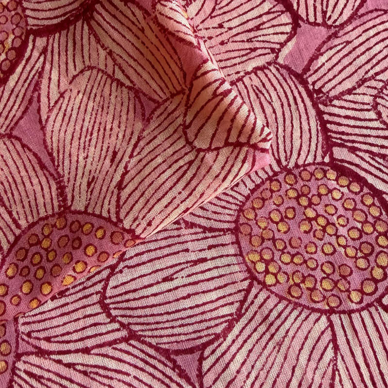 Desert Daisy Cotton Block