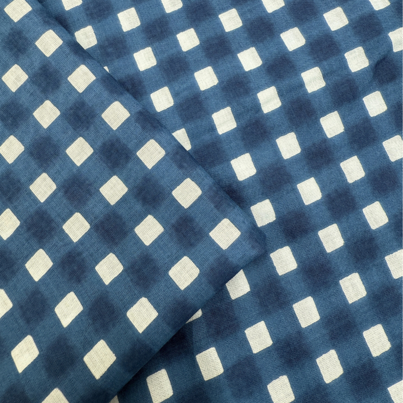 Ginghamo Blue