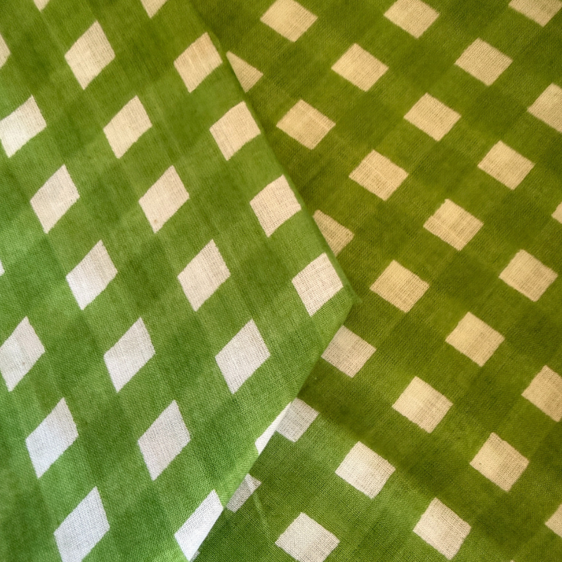 Clover Cotton Check