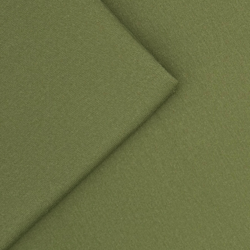 100% Organic Cotton Fleece - Moss
