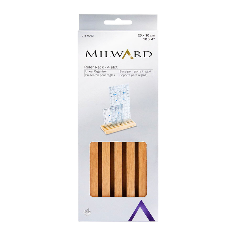 Beechwood Ruler Rack Small