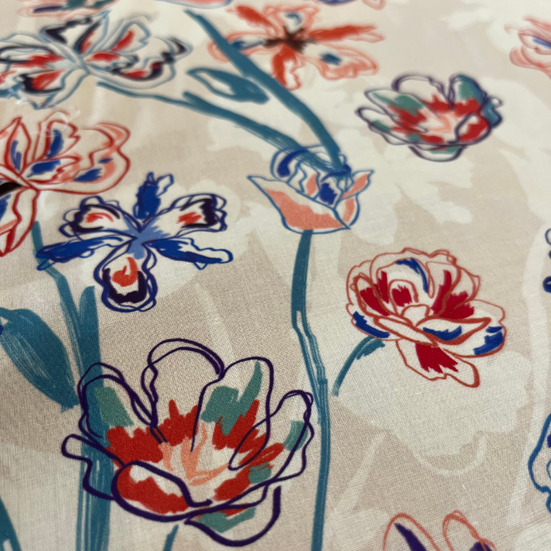 Scarlett Cloud Sketch . $24.00/metre