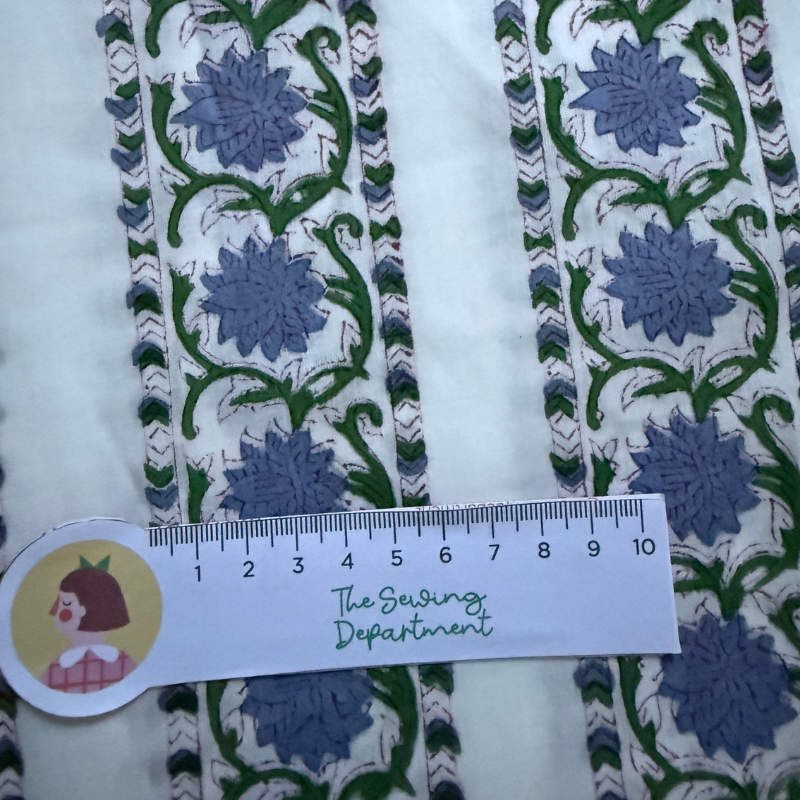 Soft Lilac Bloom Cotton Block