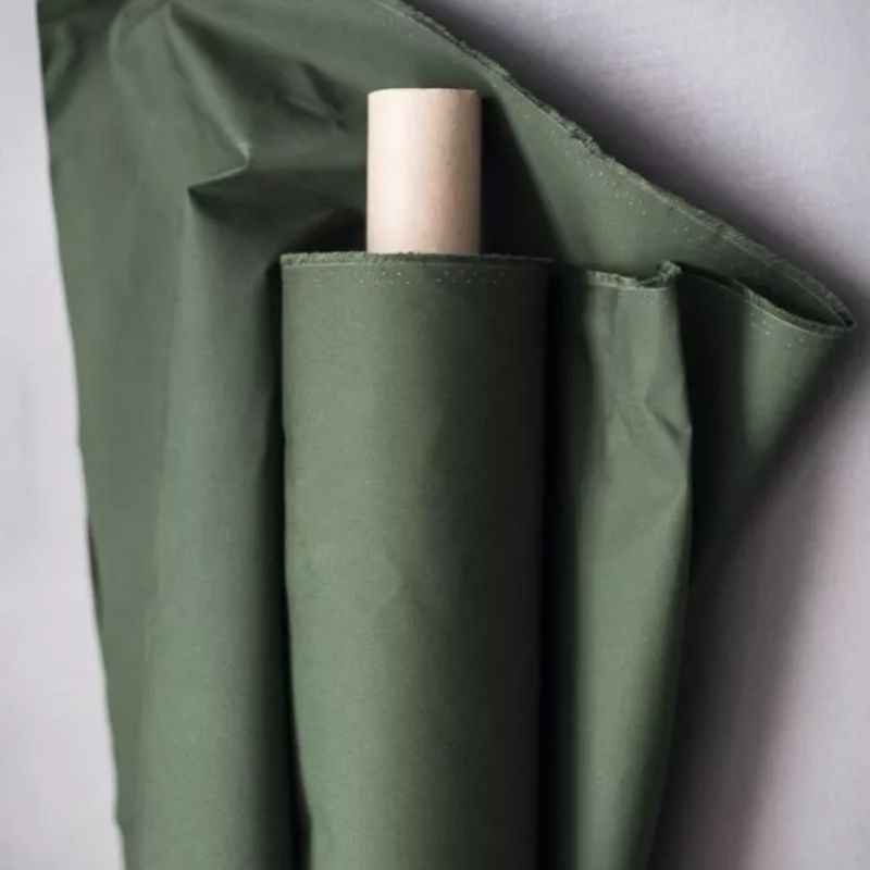 Dry Organic Cotton Oilskin Fern