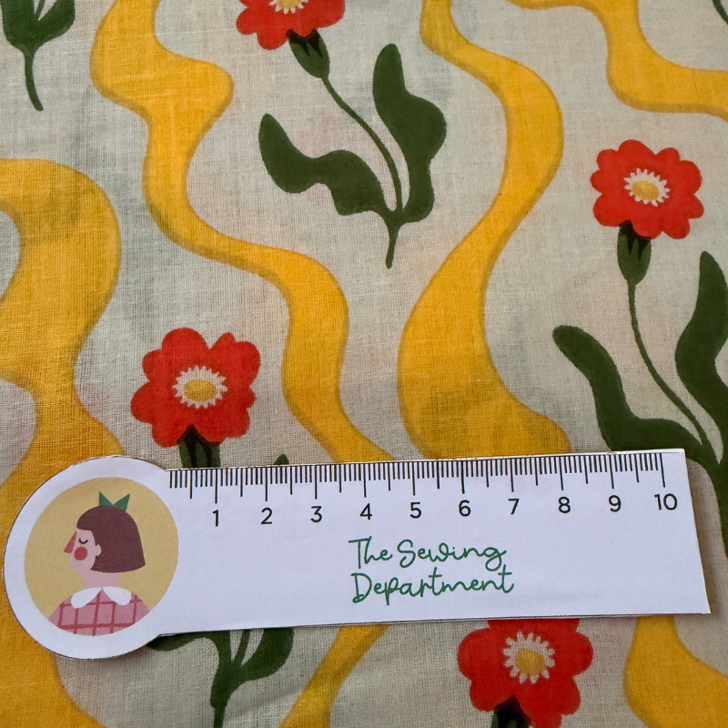 Daisy Sunshine Cotton Block
