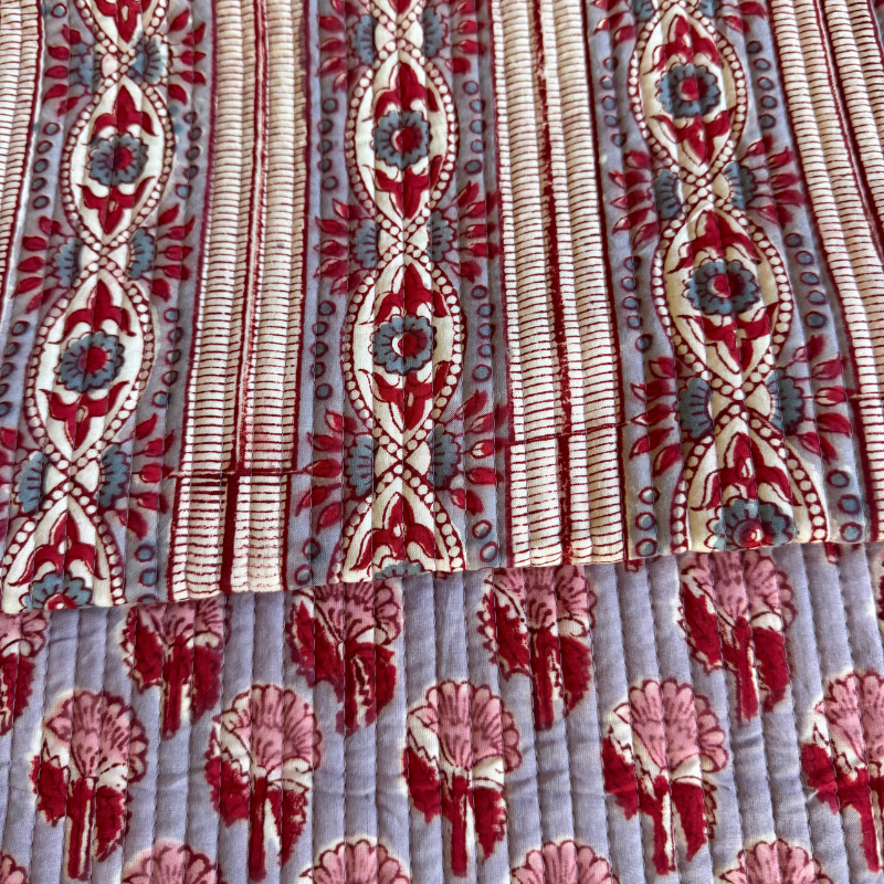 Quilted Cotton Block - Millicent