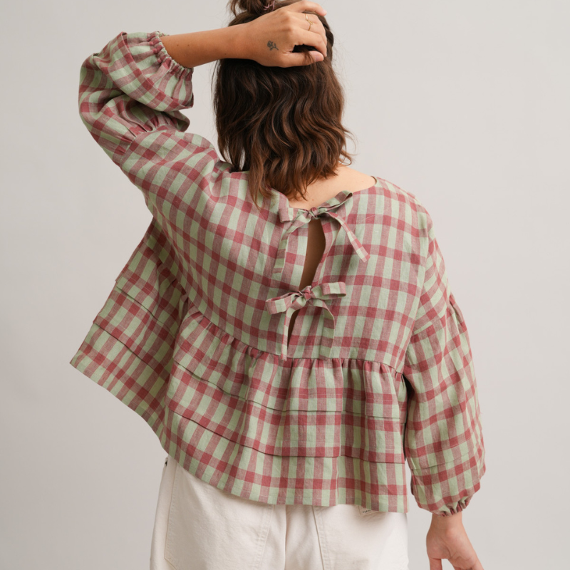 Pintuck Poet Blouse