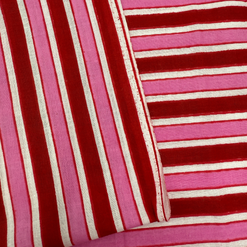 Berry Blush Stripe