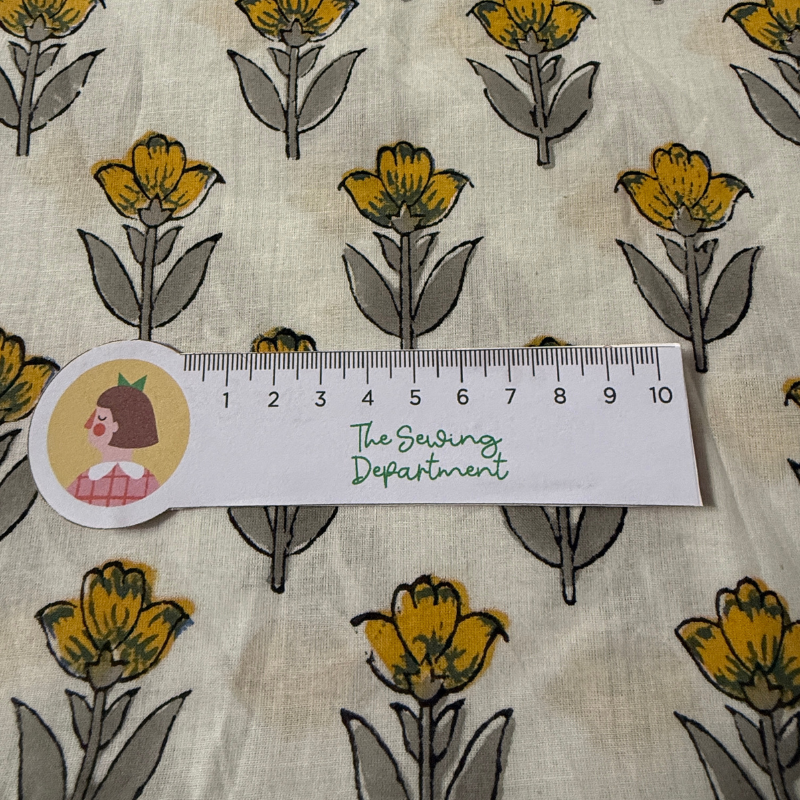 Tulip Honey Cotton Block