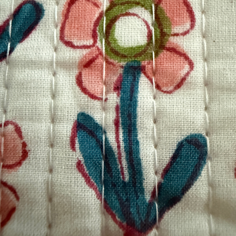 Quilted Cotton Block - Pippa