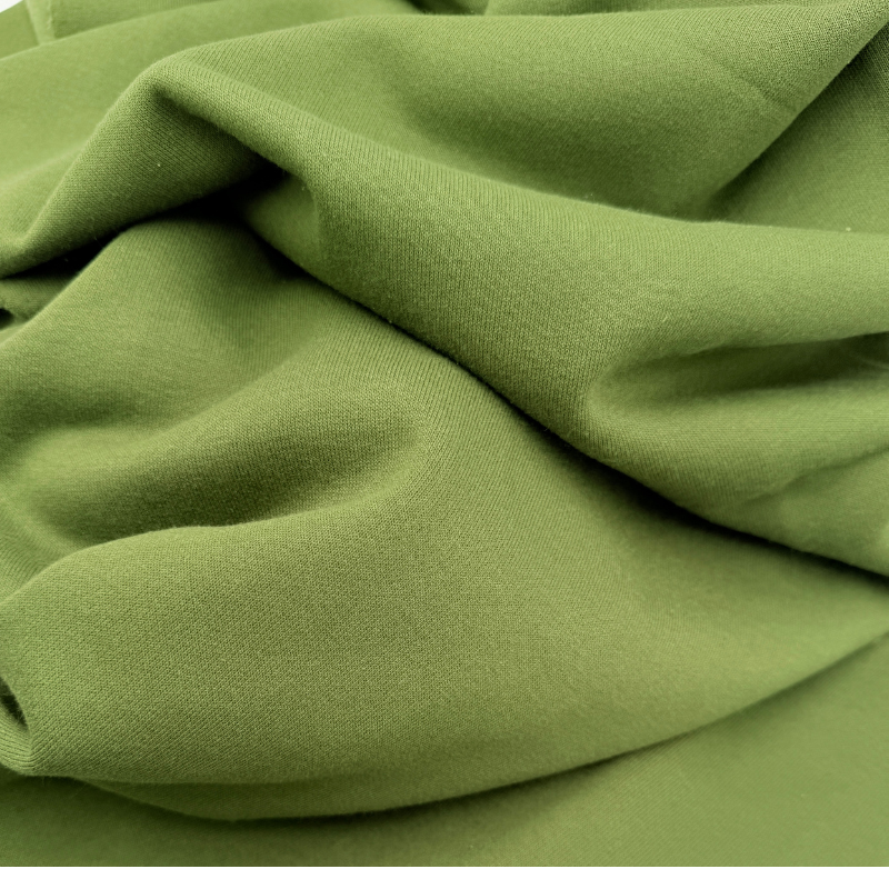 100% Organic Cotton Fleece - Moss