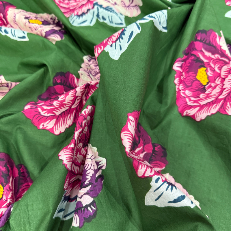 Peony Garden Emerald