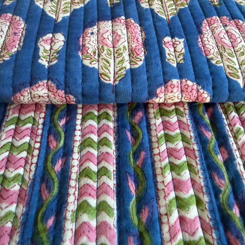 Quilted Cotton Block - Geneveive