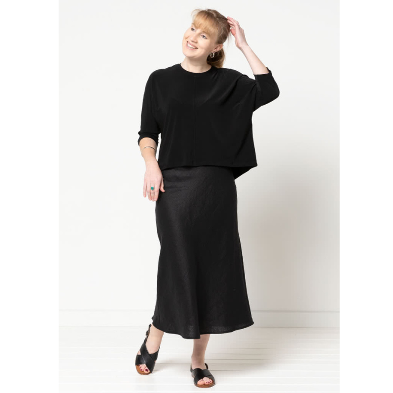 Style Arc Genoa Bias Cut Skirt