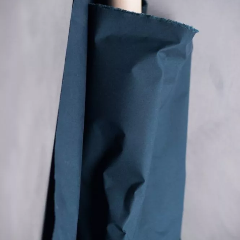 Dry Organic Cotton Oilskin Midnight