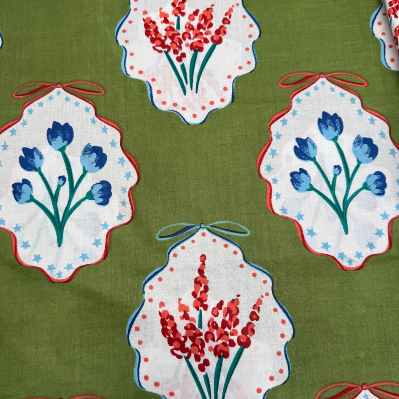 Cotton Block Fabrics - 5 Metre Lengths