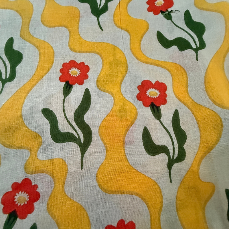Daisy Sunshine Cotton Block